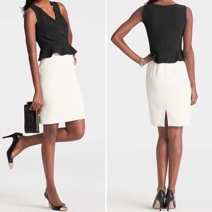 NWT Ann Taylor Peplum Dress